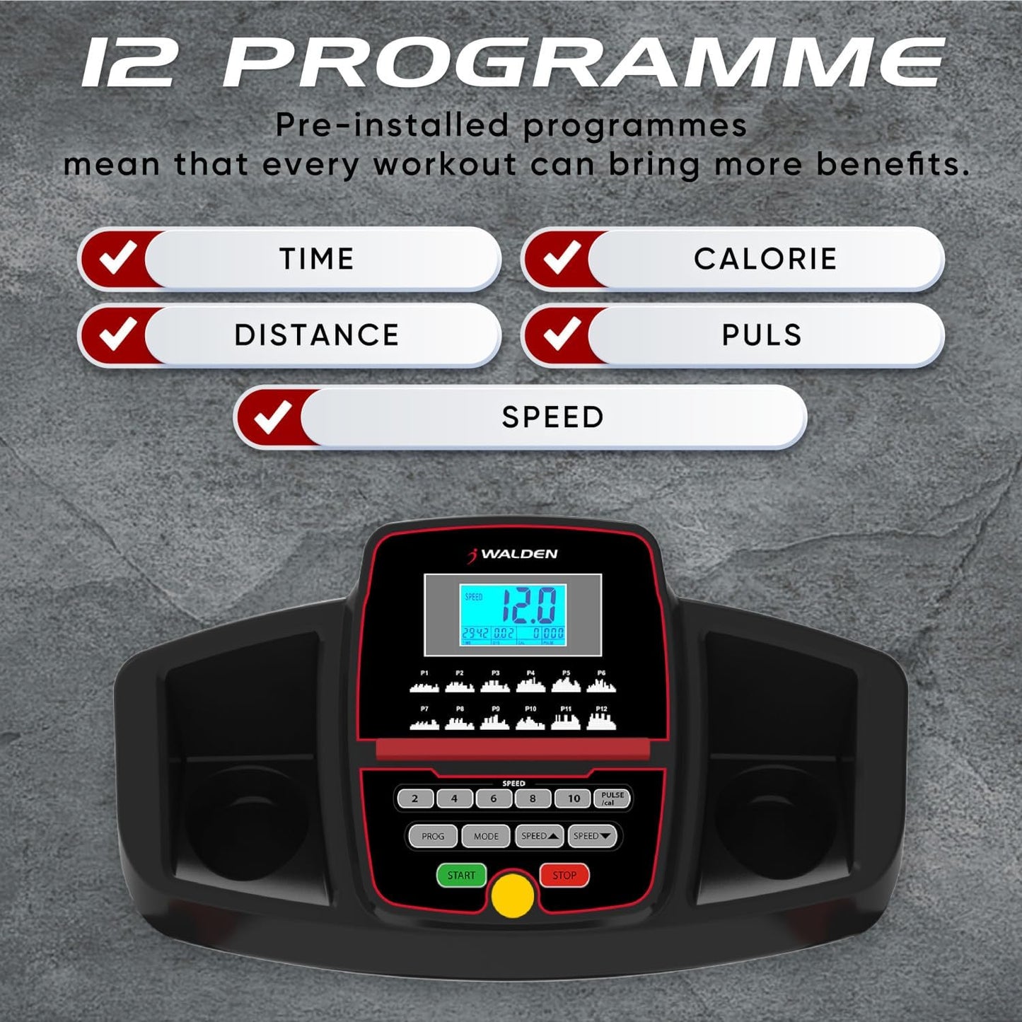 Tappeto roulant Walden F3680