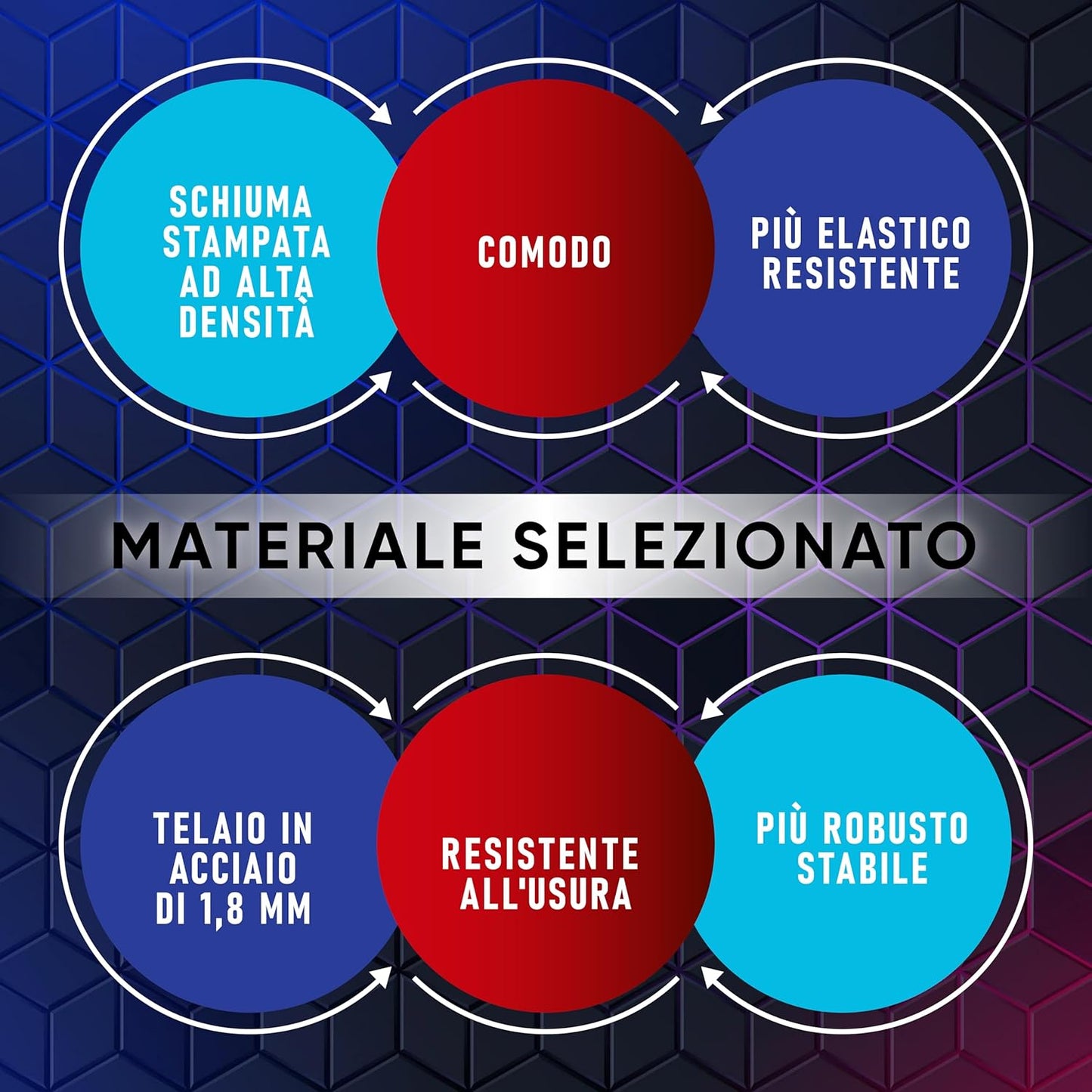 Sedia da gioco Walden (blu)