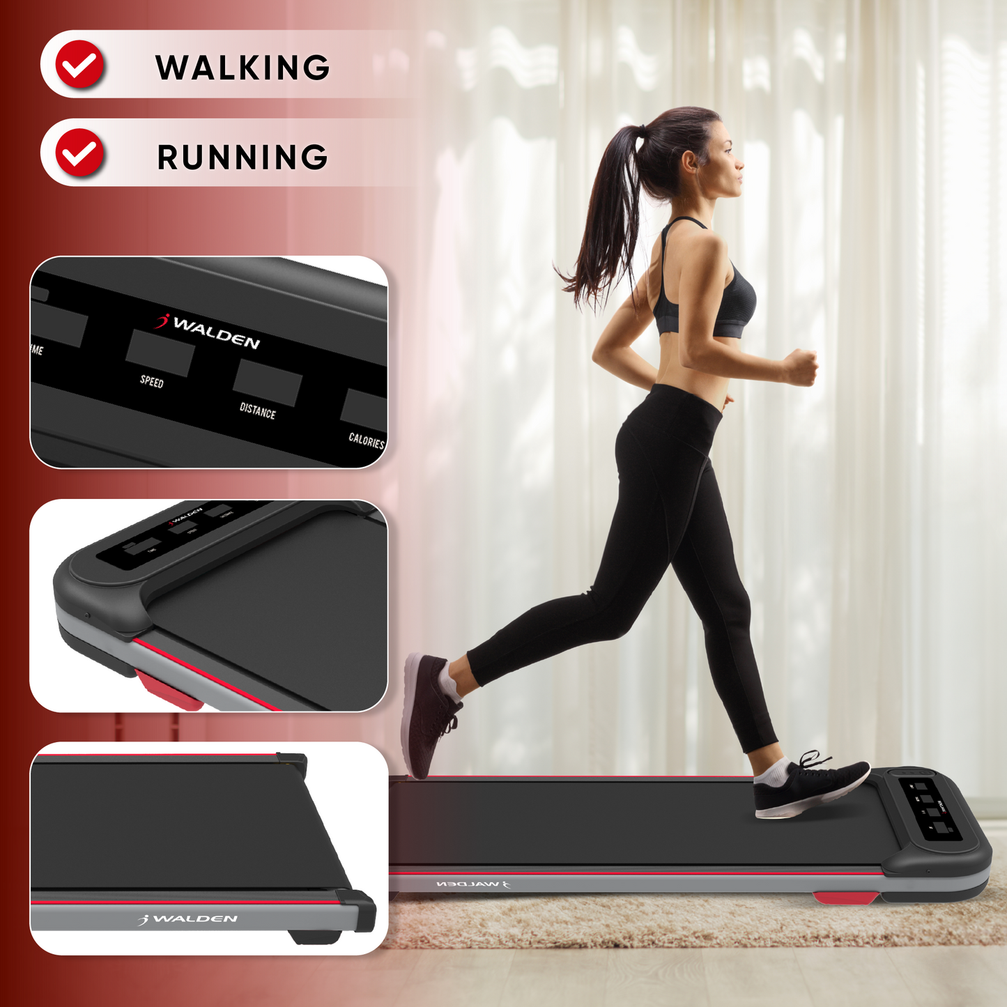 Wakingpad Tapis roulant Walden F2200